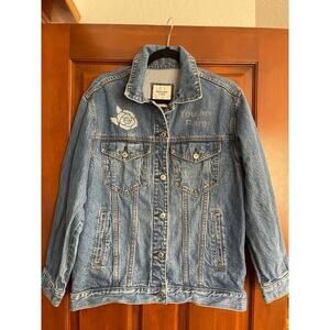 Abercrombie and Fitch oversized trucker jacket size small